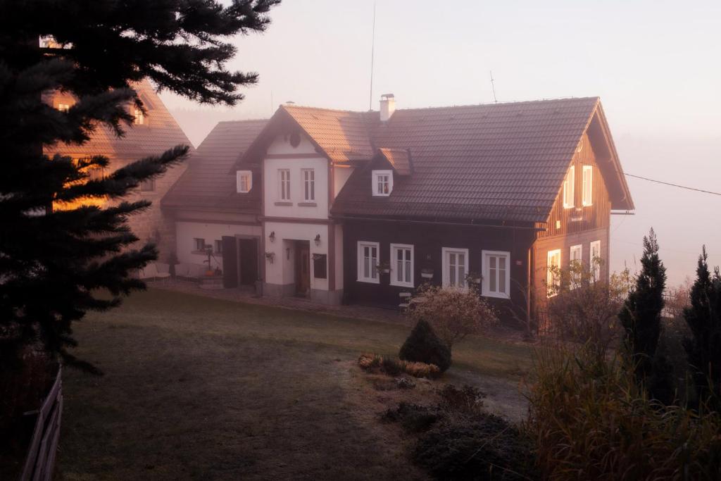 Příroda nedaleko penzionu
