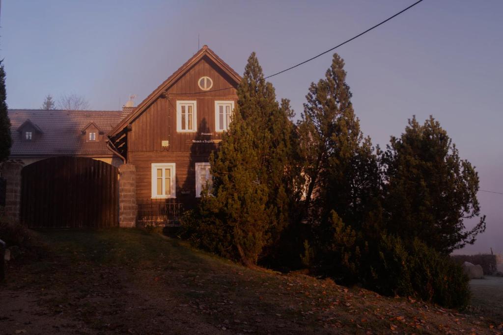 Budova, kde se penzion nachází