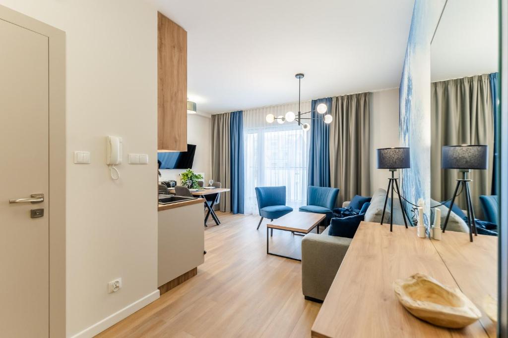 Kuchyň nebo kuchyňský kout v ubytování Sunset Resort III, Nadmorska 100A