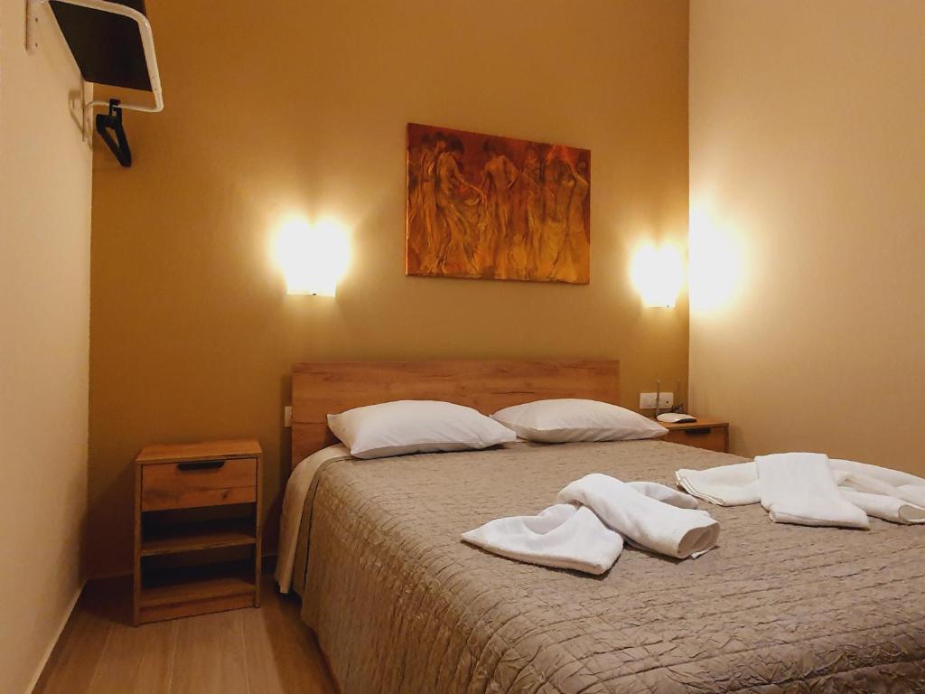 Posteľ alebo postele v izbe v ubytovaní CASA AL MARE 1