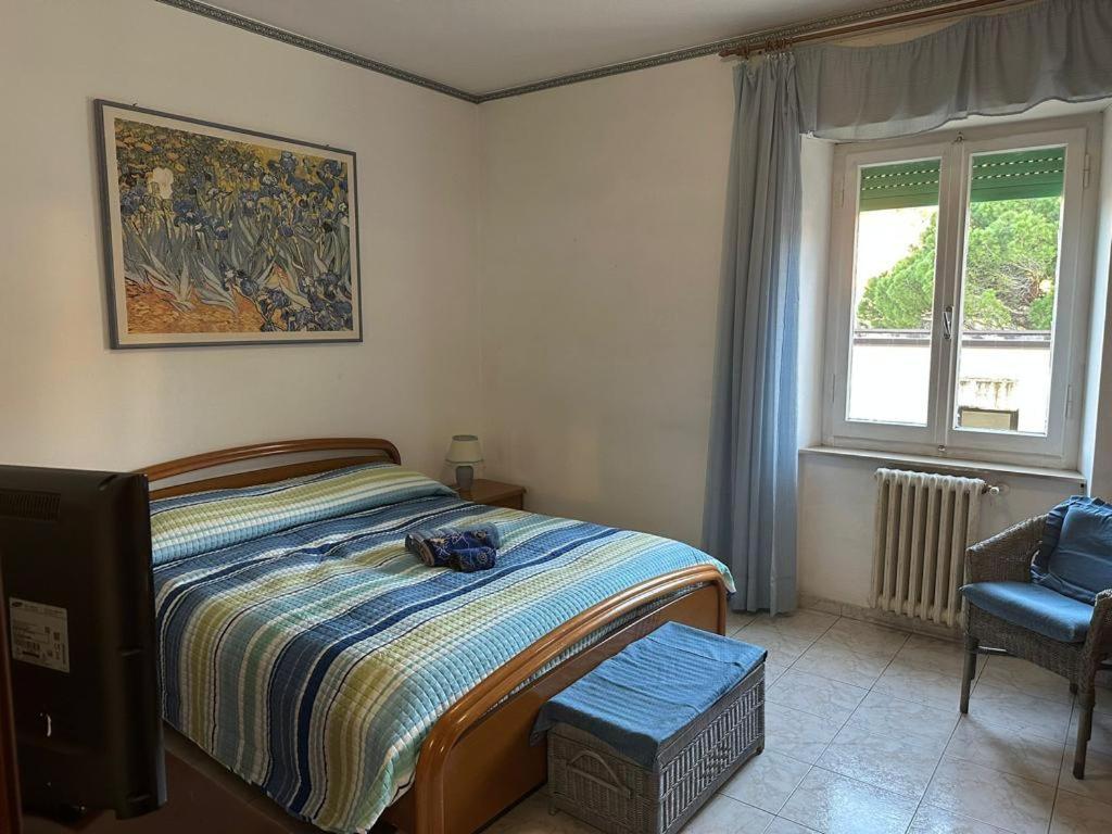 Posteľ alebo postele v izbe v ubytovaní Appartamento al mare