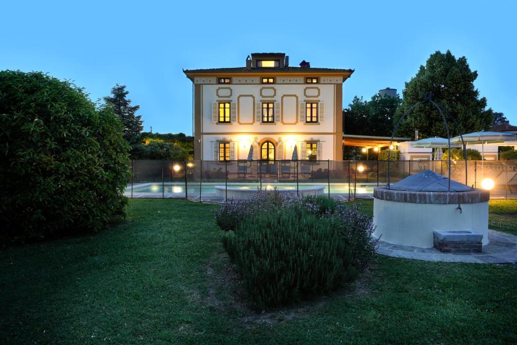 Zahrada ubytování Villa Colombai