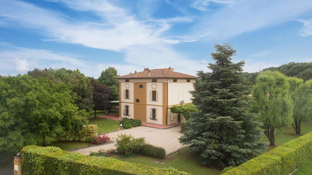 Zahrada ubytování Villa Colombai