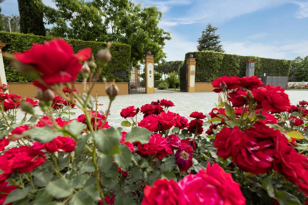 Zahrada ubytování Villa Colombai