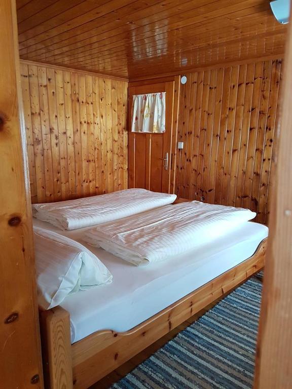 Postel nebo postele na pokoji v ubytování Ferienwohnung Helma