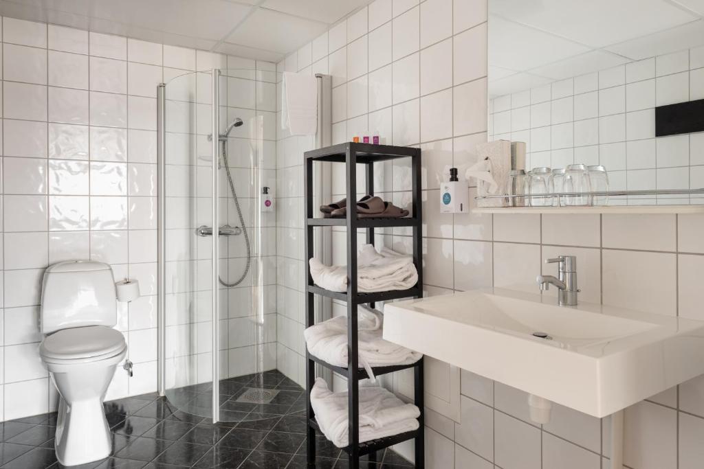 Koupelna v ubytování Quality Hotel Strand Gjøvik