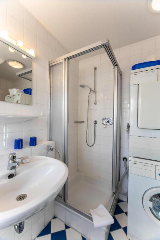 Koupelna v ubytování Ferienhaus Walter