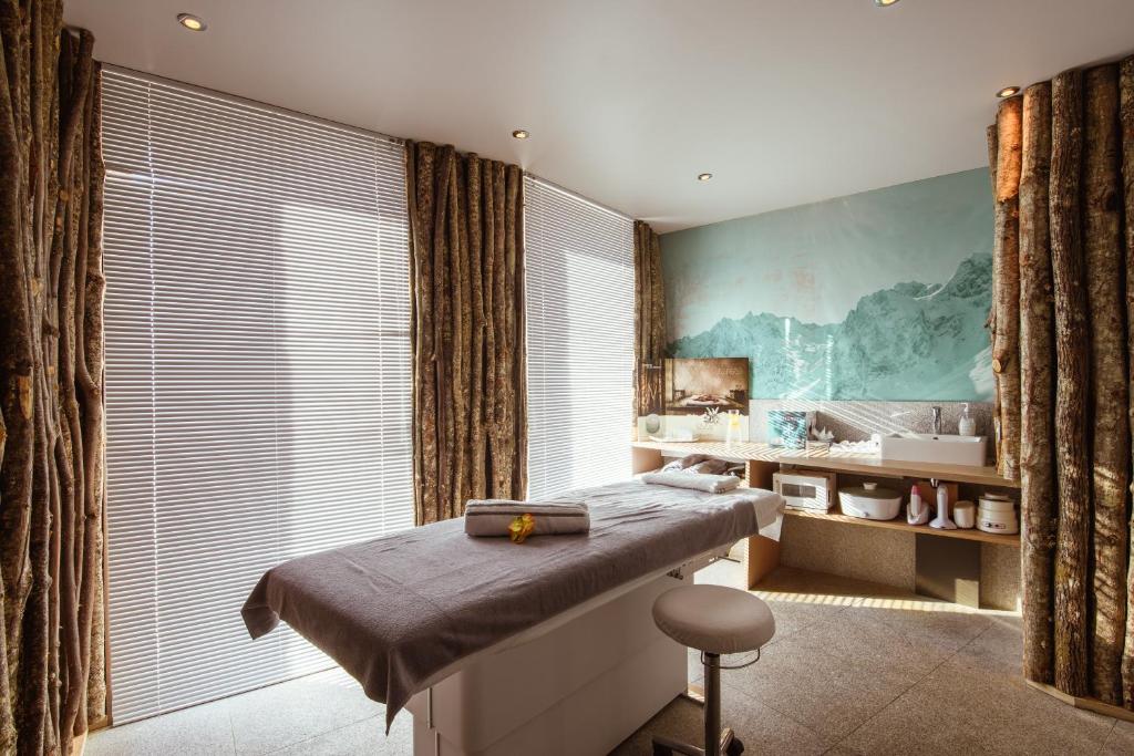 Lázně a/nebo wellness v ubytování Altapura Hôtel & Spa Val Thorens