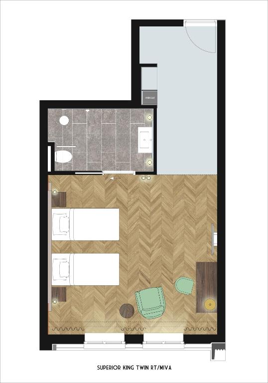 Grand Hotel Valies - Superior Twin Room - Disability Access