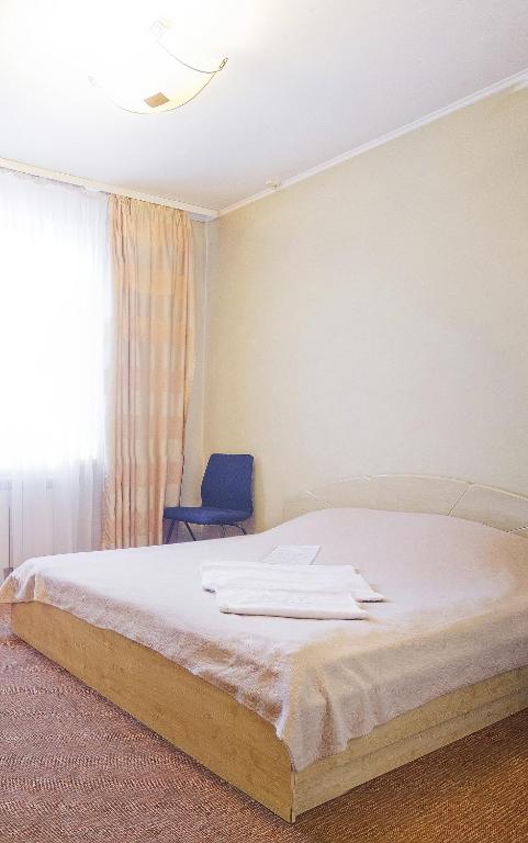 Postel nebo postele na pokoji v ubytování Motel