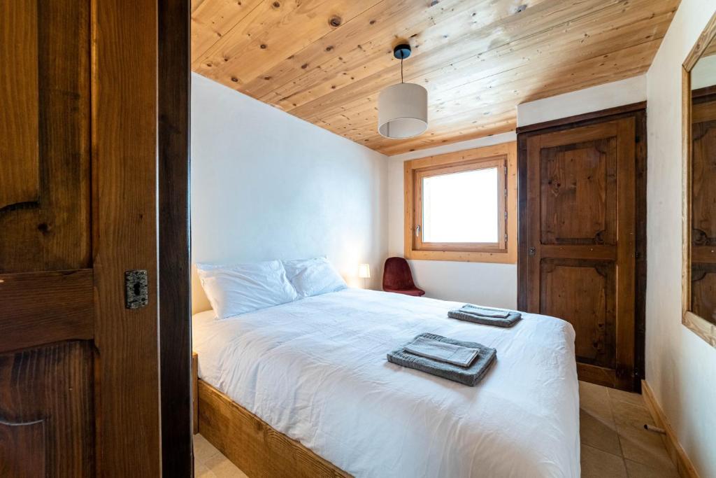 Fotografia z galérie ubytovania Chalet vue Mont-Blanc, +4 Chambres, cheminée v destinácii Megève