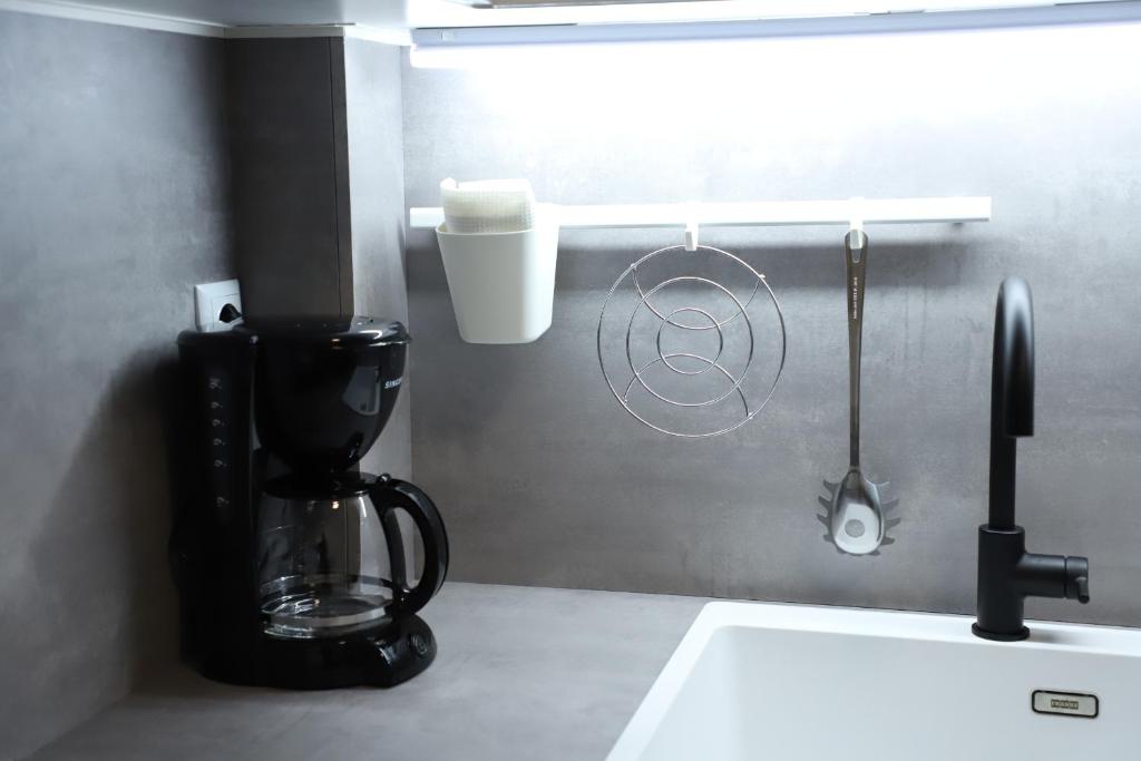 A bathroom at Aelia Apartment 2 Ioannina