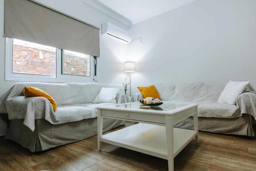 Posezení v ubytování Hermes Appartment