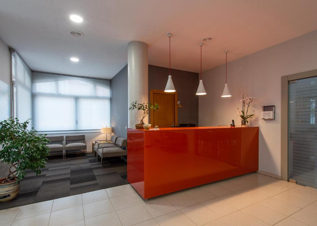 Posezení v ubytování Hotel Borrell