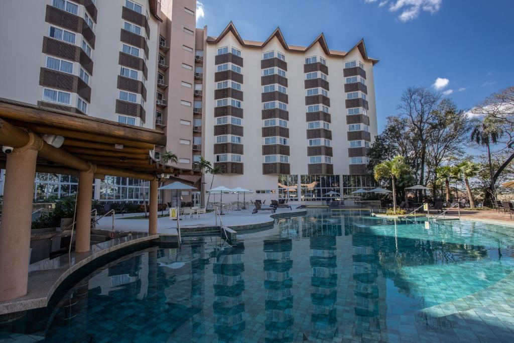 Bazén v ubytování Recanto Cataratas - Thermas, Resort e Convention nebo v jeho okolí