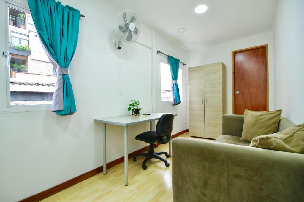 Posezení v ubytování Poblado Park Guest House