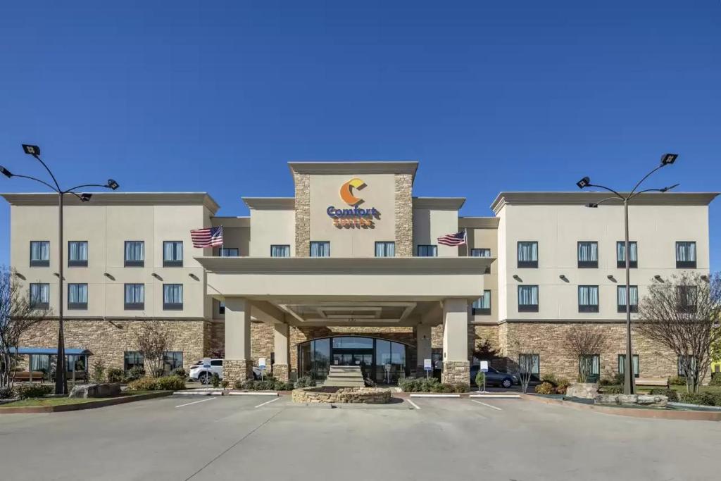 a rendering of the front of a hotel at Comfort Suites Batesville in Batesville