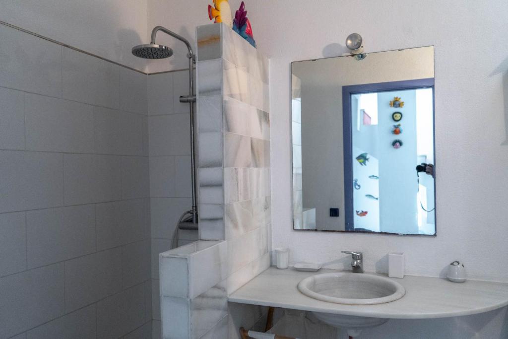 Kúpeľňa v ubytovaní Casa de la Rosa