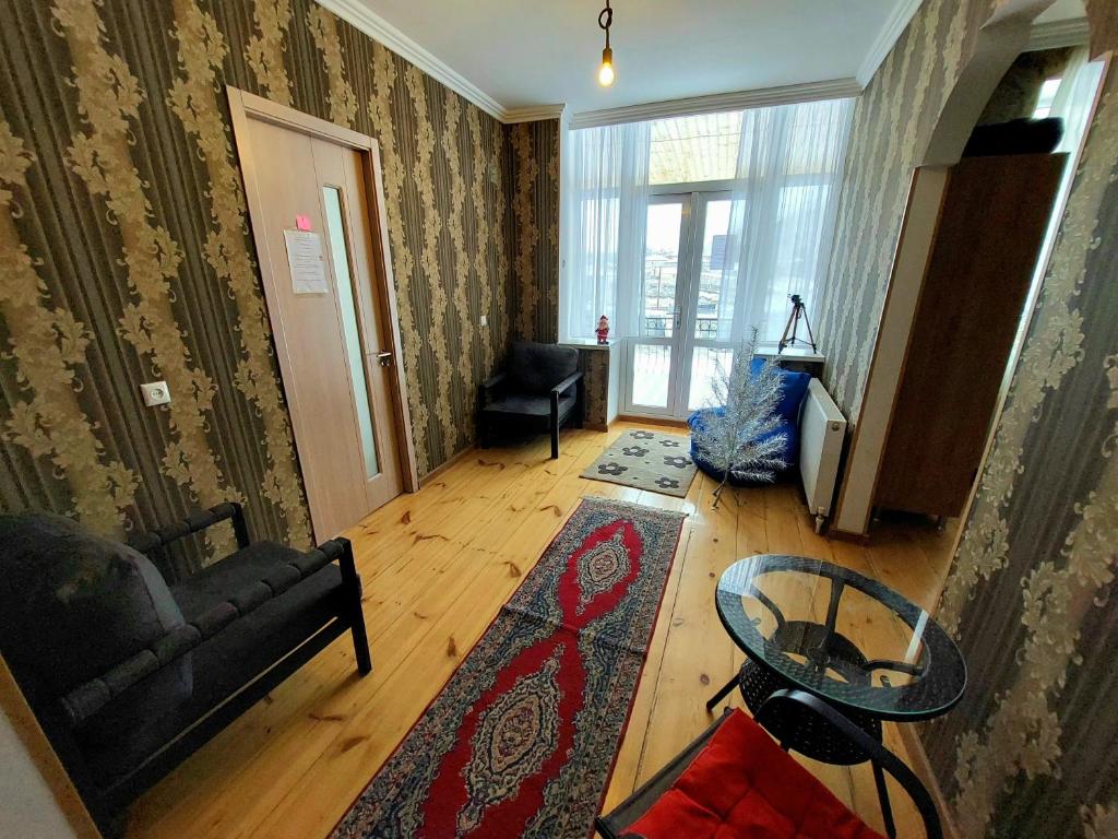Posezení v ubytování Hotel Garbani