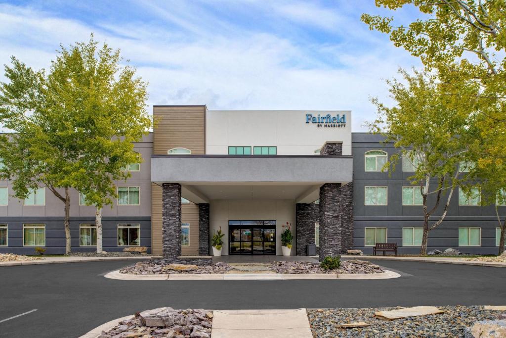 a rendering of the front of a building at Fairfield Inn & Suites by Marriott Missoula Airport in Missoula