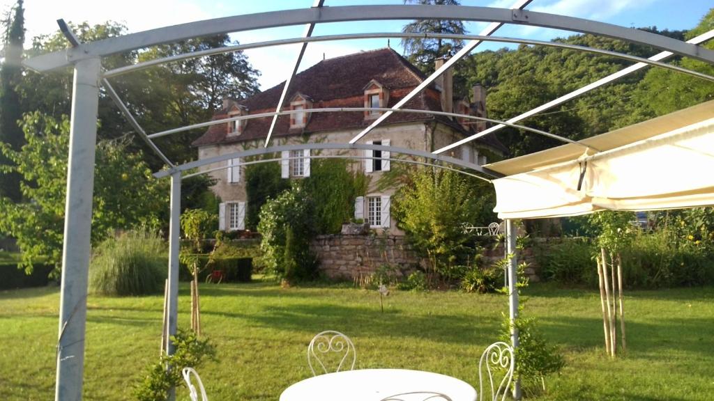 Zahrada ubytování Chambres d'hôtes Maison Redon