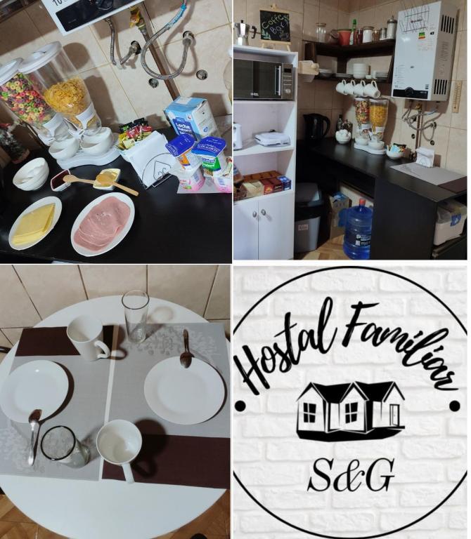 Cucina o angolo cottura di Hostal Familiar S&G