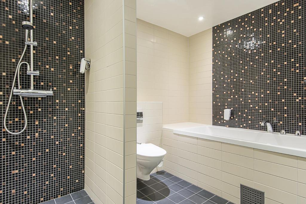 Koupelna v ubytování Quality Hotel Luleå