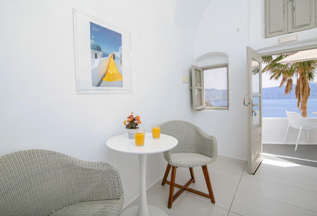 Posezení v ubytování Vogue Suites