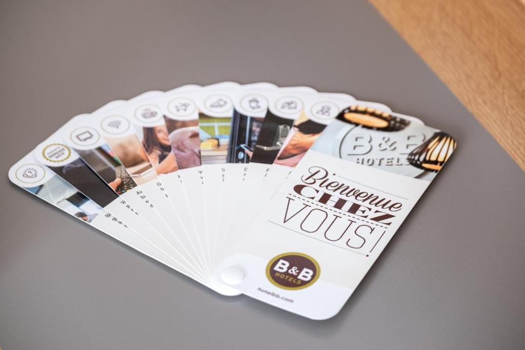 Certifikát, hodnocení, plakát nebo jiný dokument vystavený v ubytování B&B HOTEL Montluçon Saint-Victor