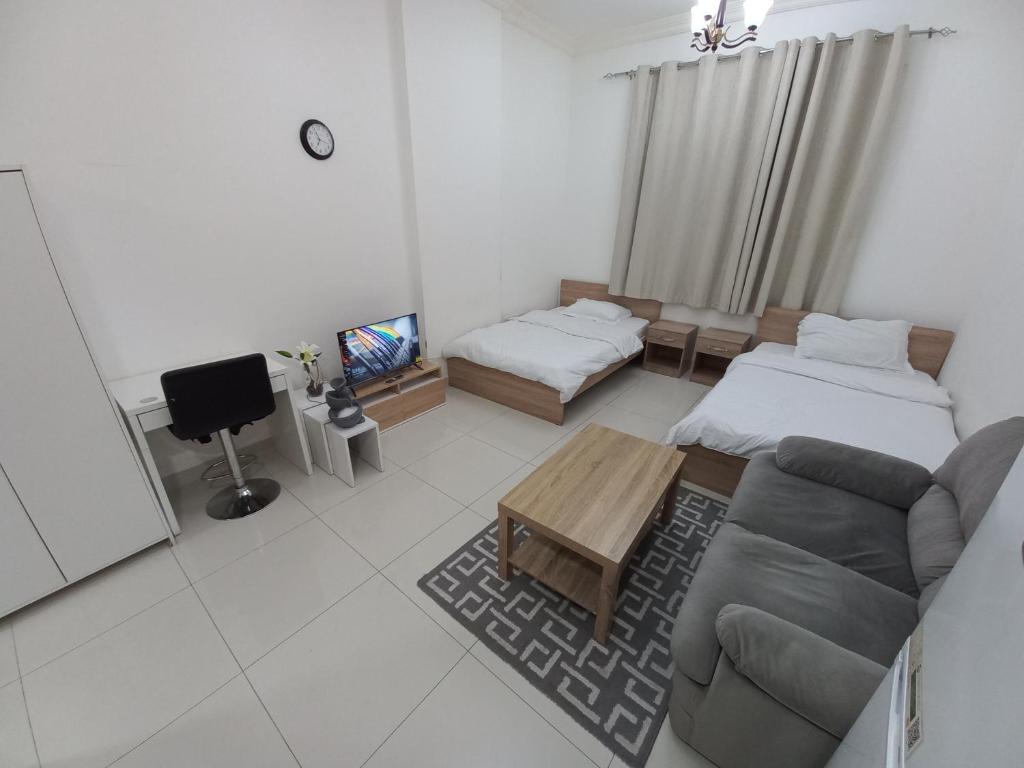 Budget Rental Studio Apartments in Dubai - Deluxe Double Studio