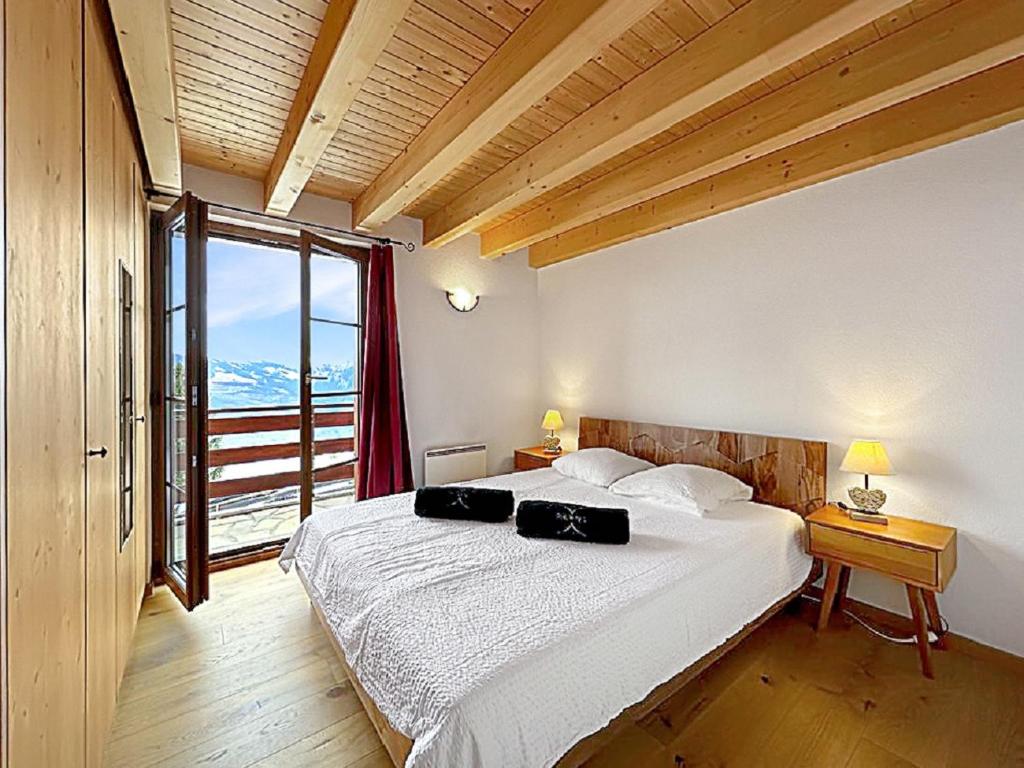 Postel nebo postele na pokoji v ubytování Chalet Etoile Polaire