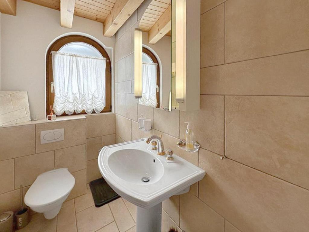 Koupelna v ubytování Chalet Etoile Polaire