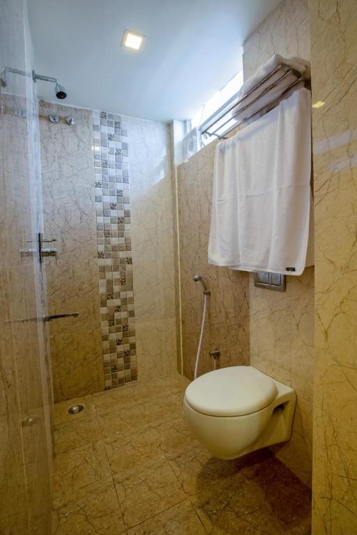 Koupelna v ubytování IVY RESIDENCY