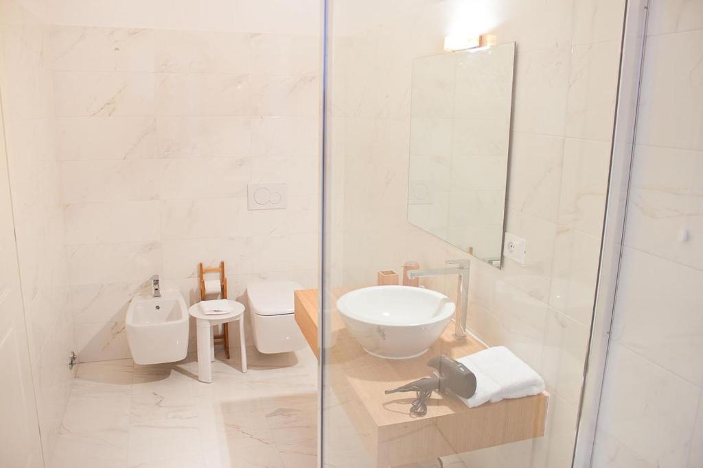 Koupelna v ubytování Residenza Cantore