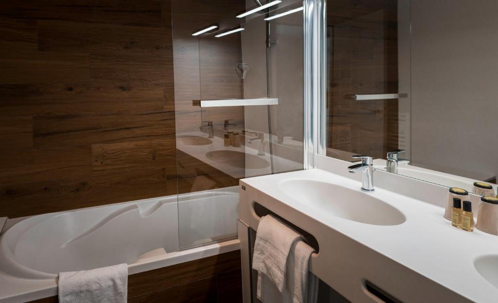 Koupelna v ubytování Alysson Hôtel