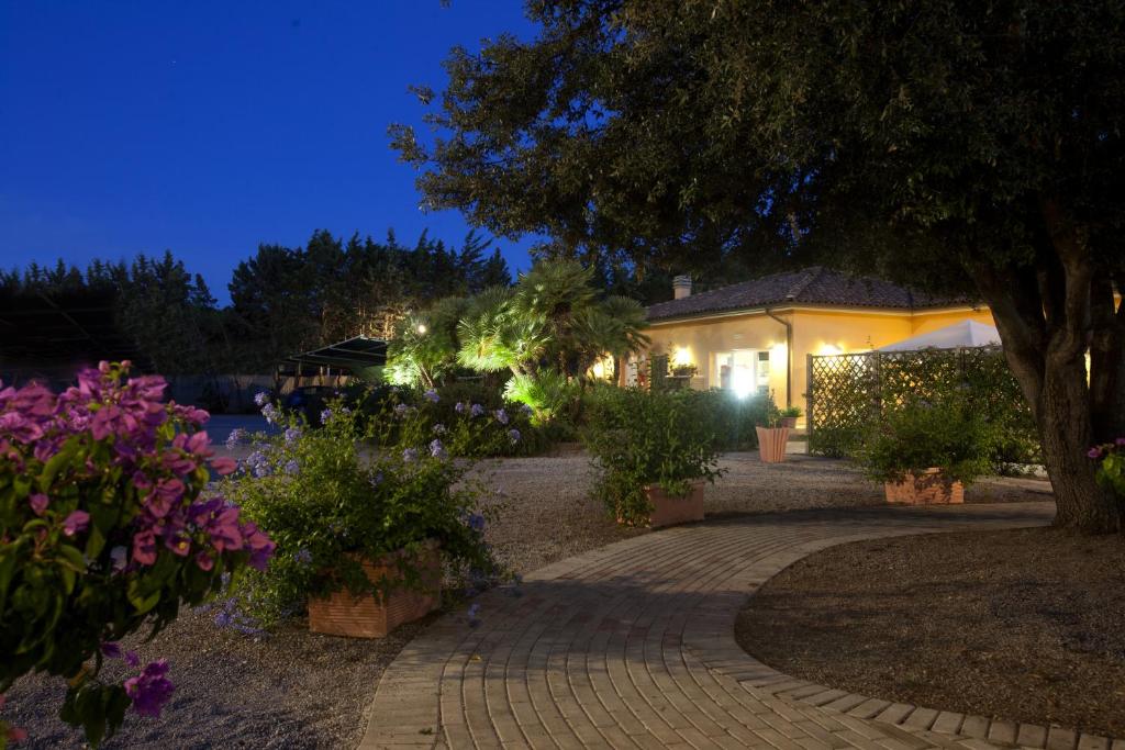 Zahrada ubytování Hotel Le Palme