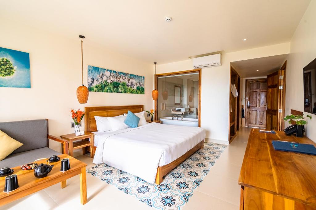Phòng Deluxe Có Cửa Thông Nhau Hướng Biển
