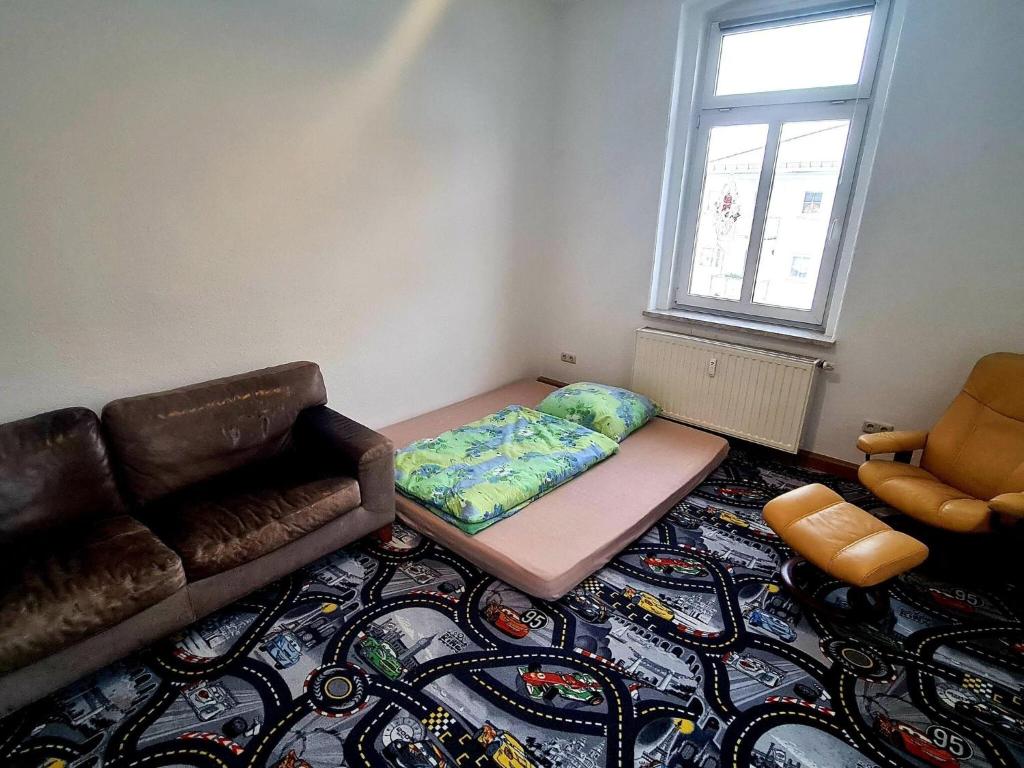 Posezení v ubytování Apartment in Falkenstein near Ski Runs
