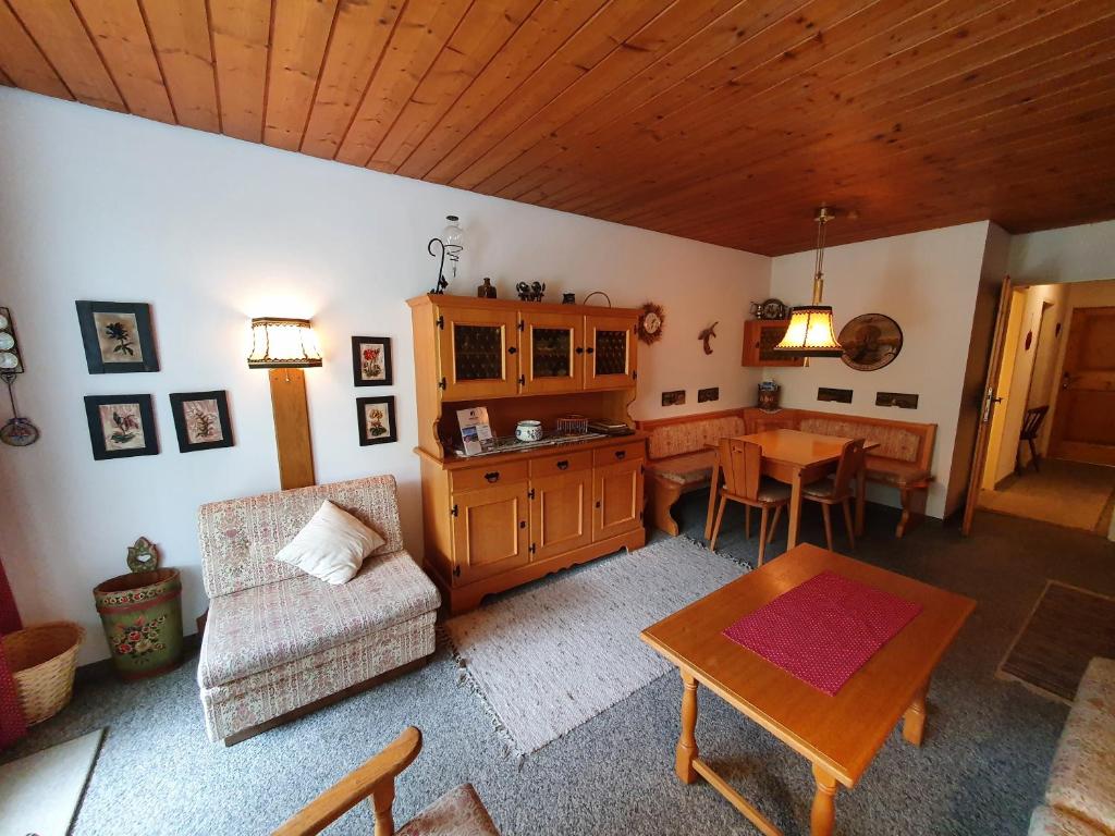 Posezení v ubytování Apartment Metzger - Steinbock Lodges