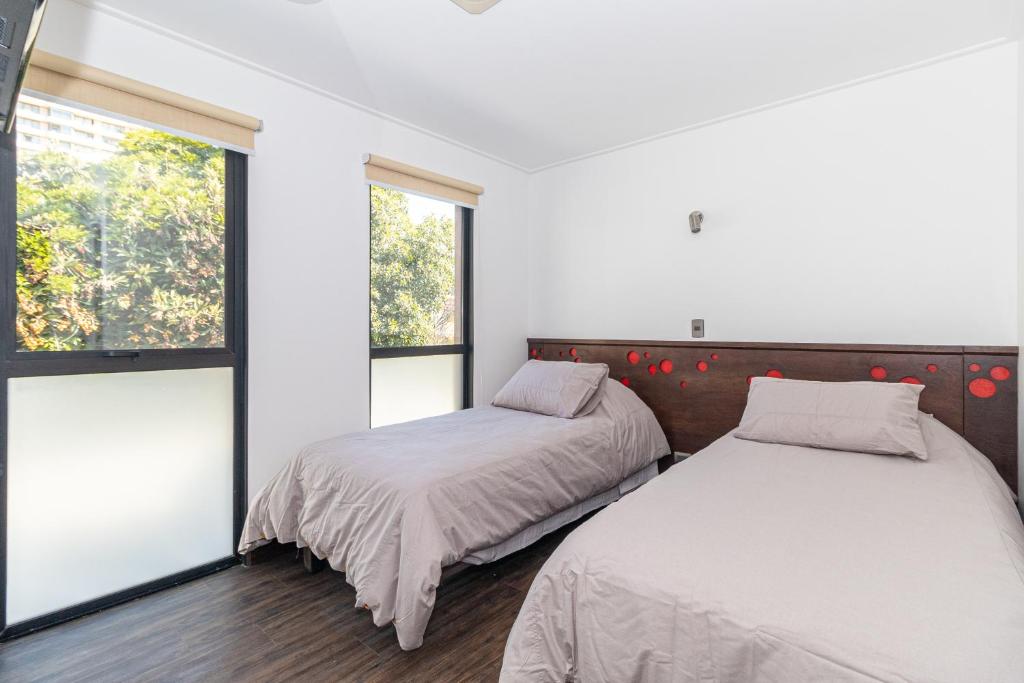 Postel nebo postele na pokoji v ubytování Hotel Boutique Ossido Nero