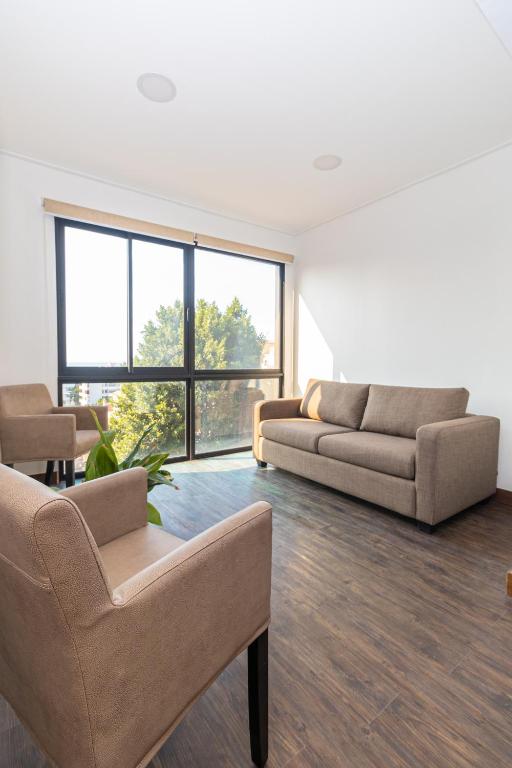 Posezení v ubytování Hotel Boutique Ossido Nero