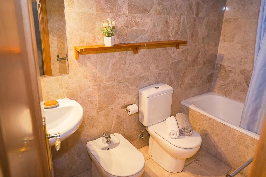 Łazienka w obiekcie Miramar Ski Premium