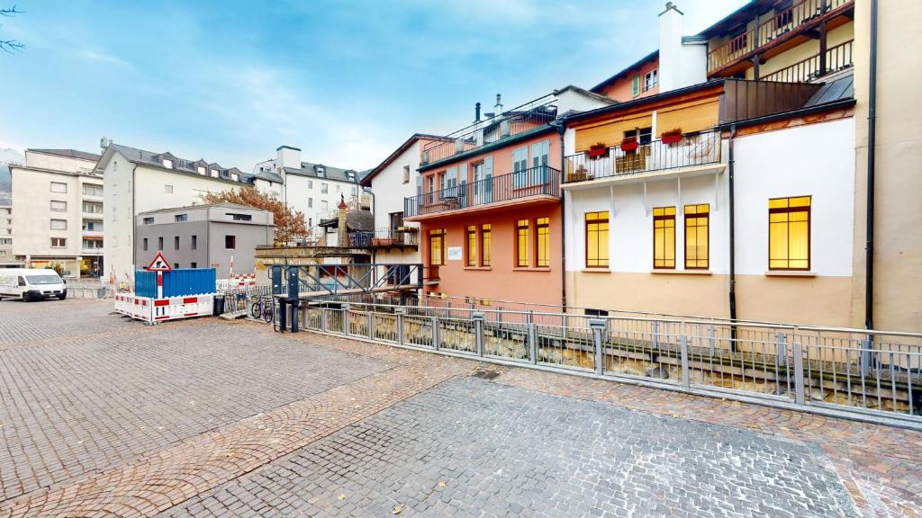 Budova, kde se apartmán nachází