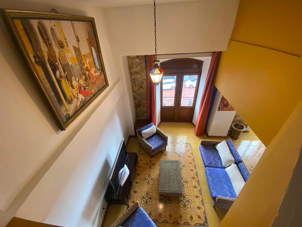 Posezení v ubytování Oasis Hotel