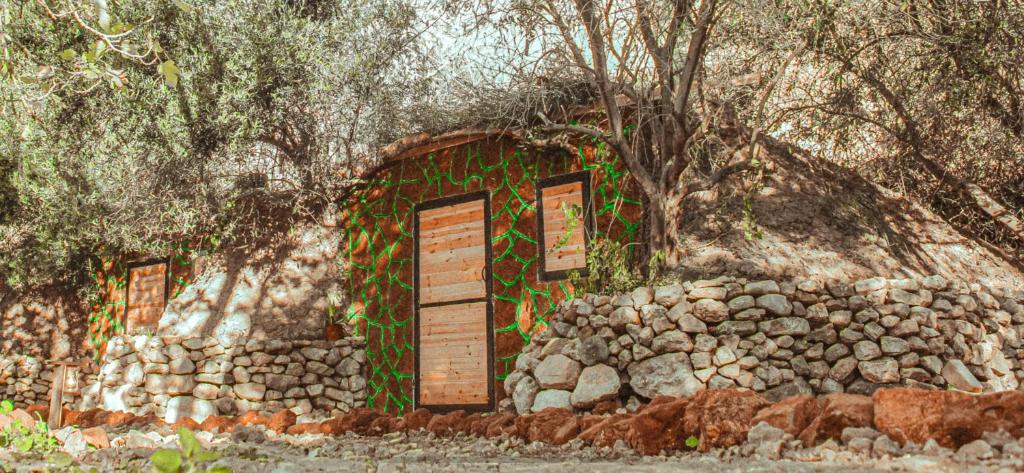 Unique place to stay in Jordan in a hobbit house
