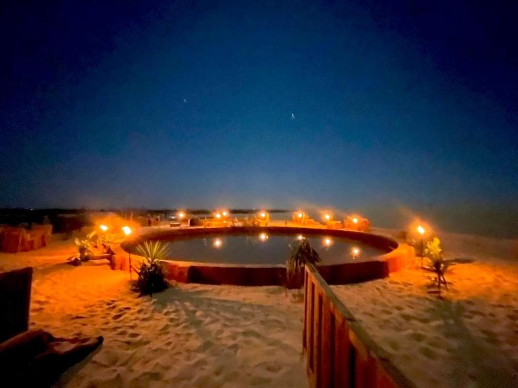 Příroda nedaleko luxury tent