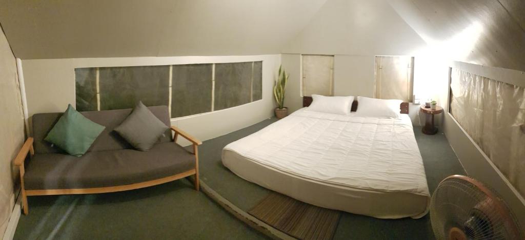 Postel nebo postele na pokoji v ubytování Lys I dalen resort&camping