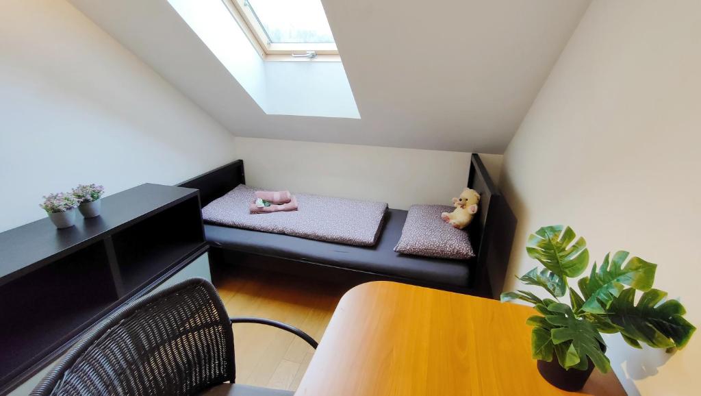 Posezení v ubytování Apartmaji Dora