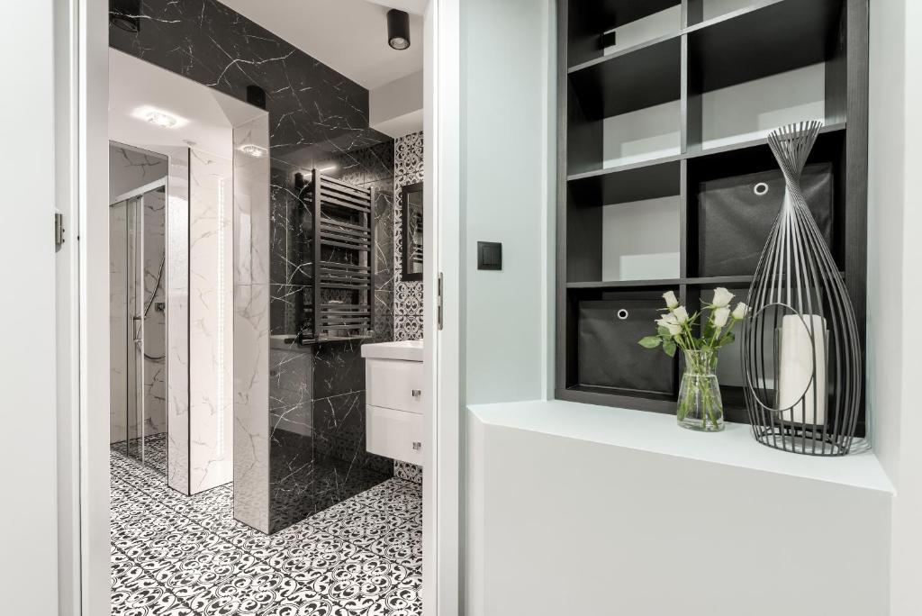 Kúpeľňa v ubytovaní Przytulia Apartamenty i Pokoje