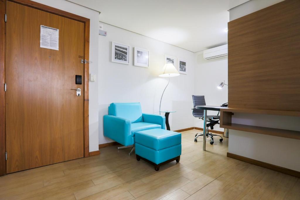 Posezení v ubytování Radisson Hotel Belém